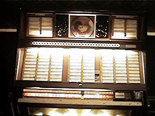 My Jukebox, the track listings all lit up